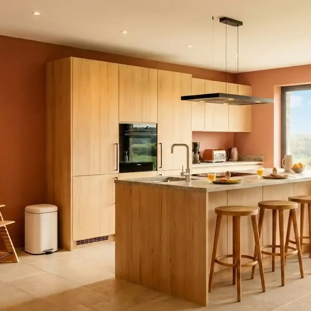 Cuisine équipée et fonctionnelle, gîte Nid serein à Auray dans le Morbihan